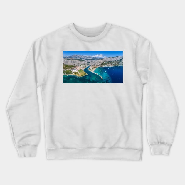 Omiš Crewneck Sweatshirt by ivancoric